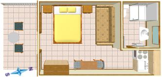 Apartments Villa Ambasador, Brela - plan