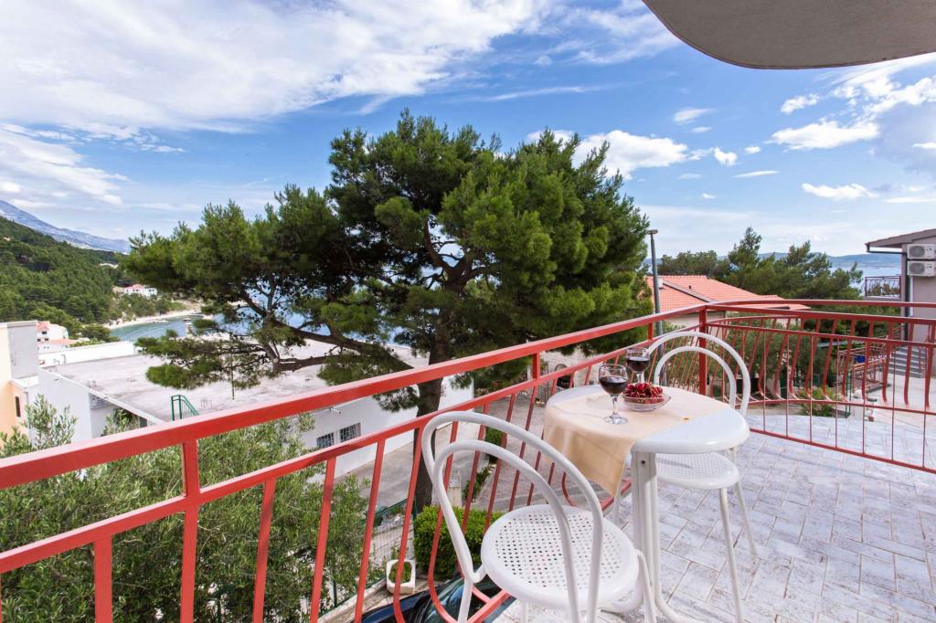 balcony - apartment Villa Arija, Brela