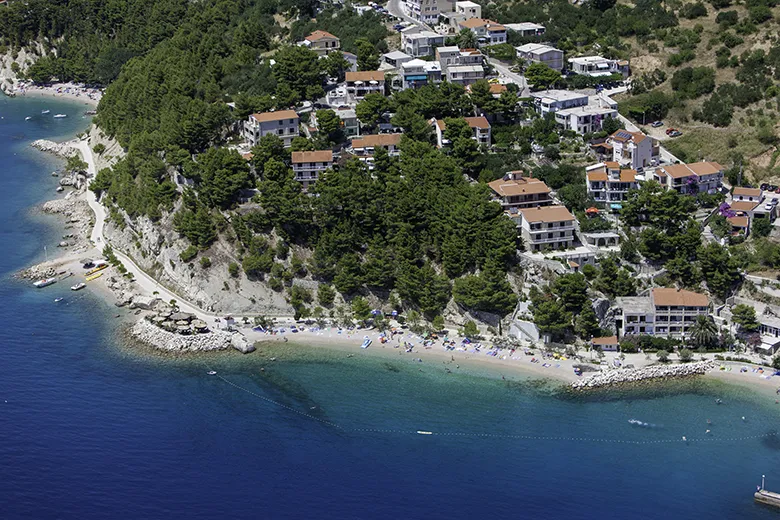 house - aerial view, Villa Arija, Brela