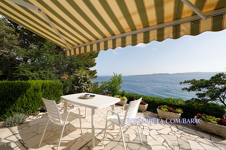 apartments Bara�, Brela - veranda