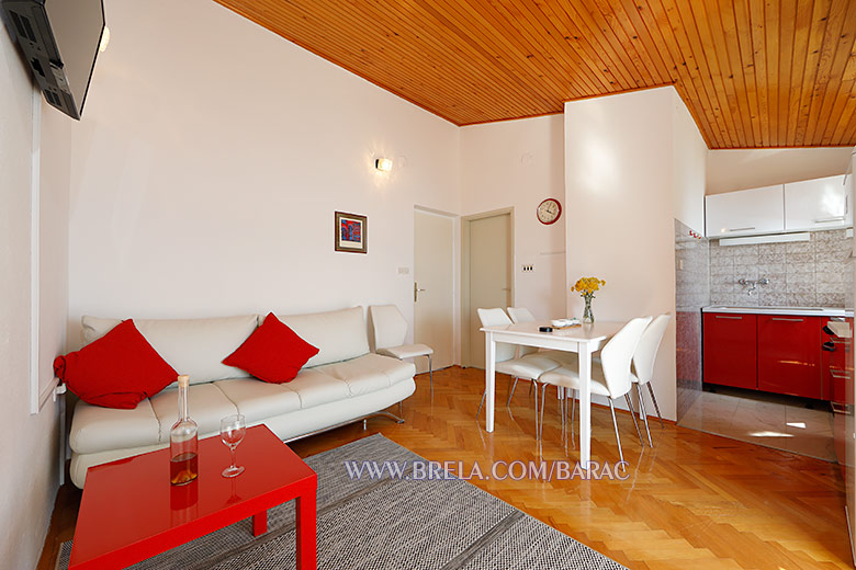 apartments Bara�, Brela - living room