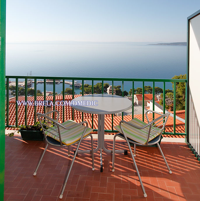 apartments Medi�, Brela - balcony
