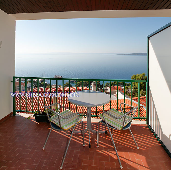 apartments Medi�, Brela - balcony