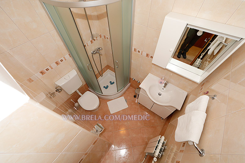 apartments Medi�, Brela - bathroom