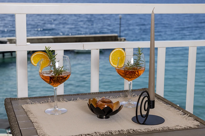 Apartments StoMarica, Brela - balcony with seaview