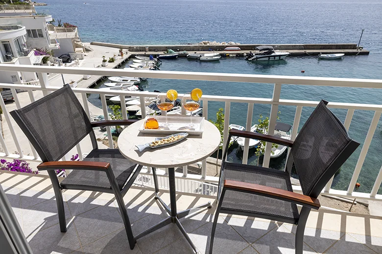 Apartments StoMarica, Brela - balcony with sea view