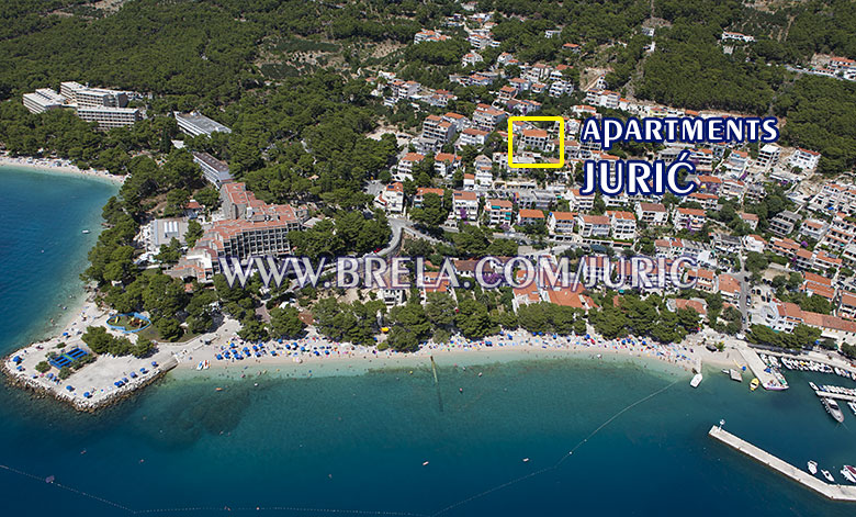 Apartments JURI� - Brela Soline, Croatia, owner Ante Medi�