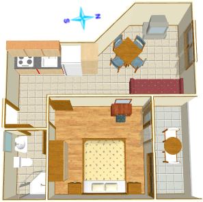 Apartments Mili, plan