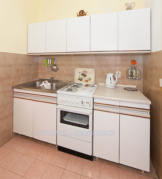 apartments Podra�e, Brela - Neven & Dubravko &Scaron;o&scaron;i�, kitchen