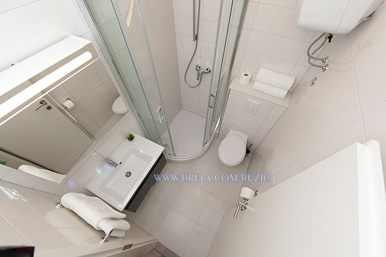 apartments Ru�ica �ami�, Brela - bathroom
