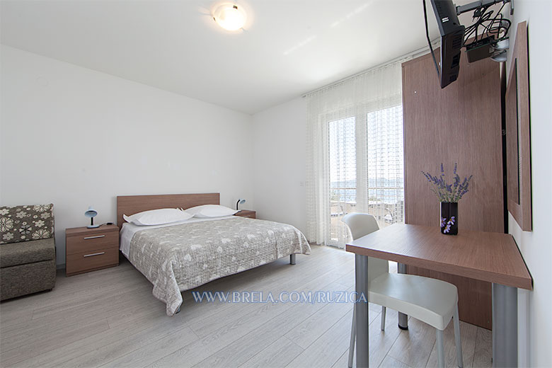 apartments Ru�ica �ami�, Brela - bedroom