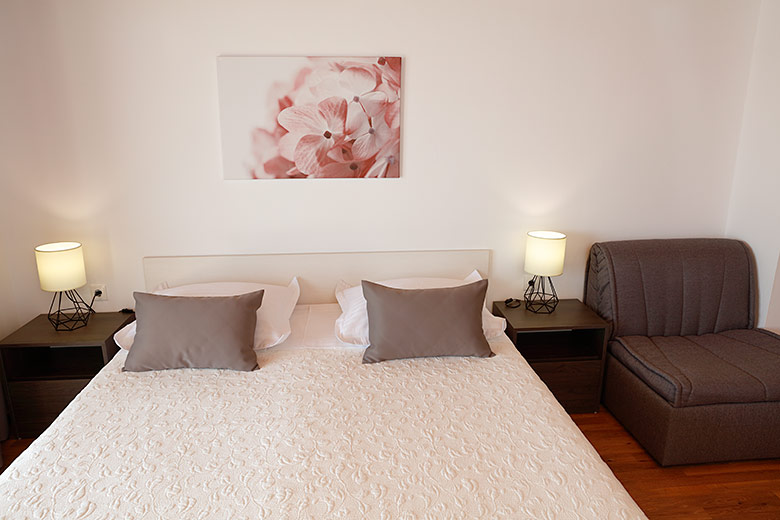 apartments Ru�ica, Brela - bedroom