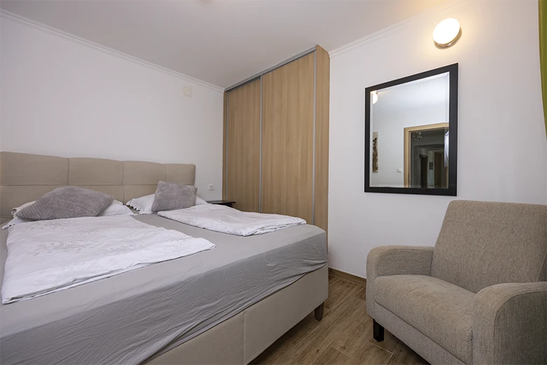 apartments Sea view, Brela - bedroom