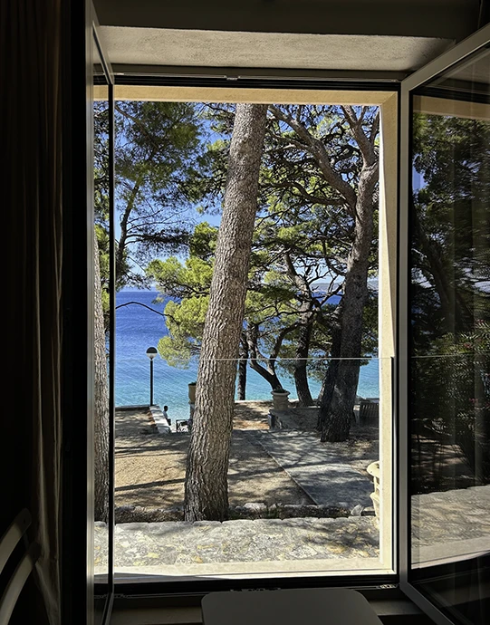 outdoor seaview - apartment Dream, Brela