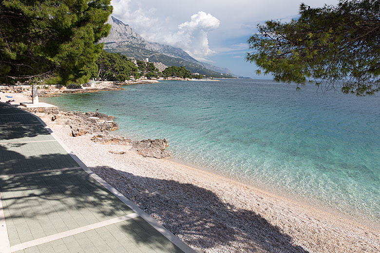 Vila Ru�a, Brela - beach