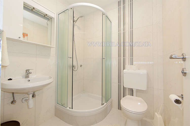 apartments Zlata, Brela - bathroom